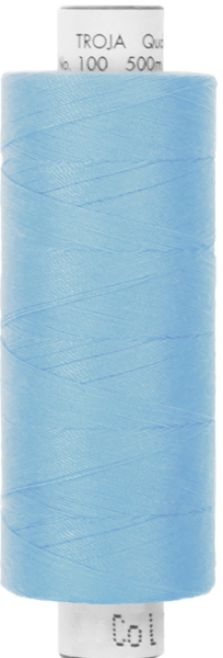 Troja Nähgarn Polyester Fb. 0814 eisblau